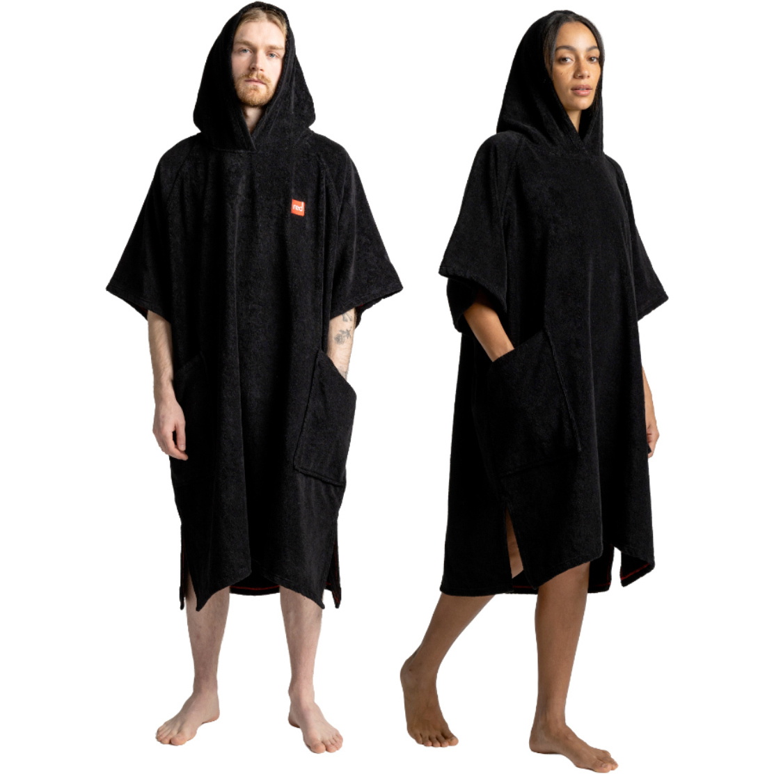 2026 Red Paddle Co Poncho Towel Changing Robe 002-009-006 - Stealth Black